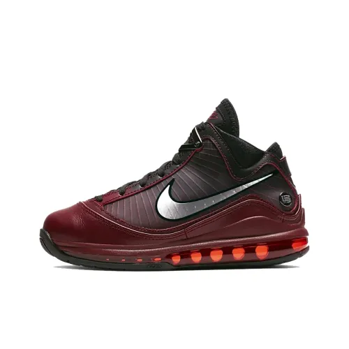Детская баскетбольная обувь Nike Lebron 7, модель Mid, топ, школьный возраст