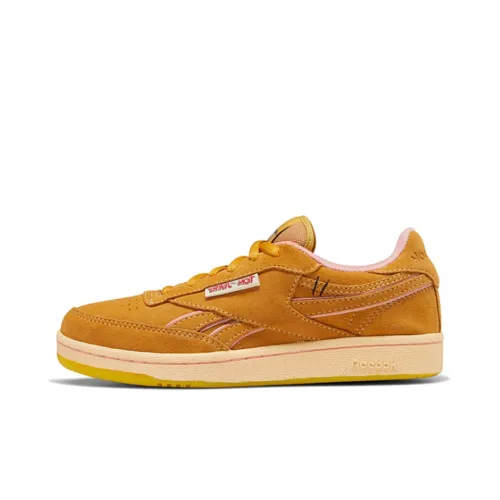 Reebok Club C Series Детские Скейтбординги Низкий Топ Школьный возраст