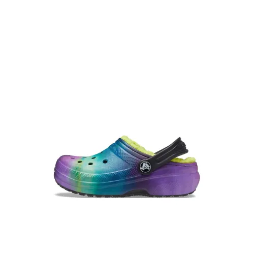 Crocs Classic Lined Out OF The World Children's Sandals Синий Зеленый Фиолетовый Детский