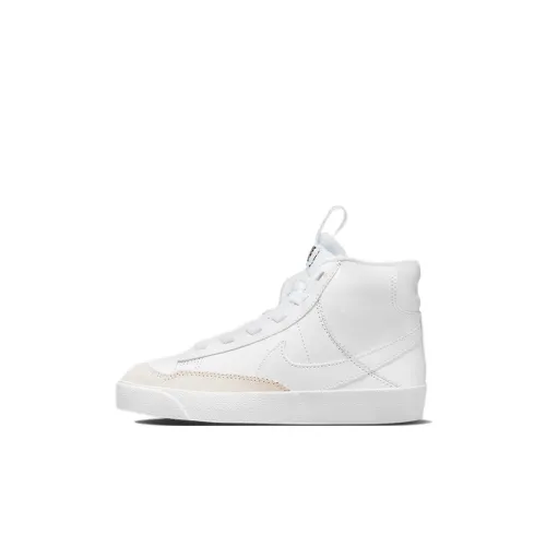 Nike Blazer 77 SE D MID Топ Кроссовки для скейтбординга Белый Дети Возраст 3-7 лет