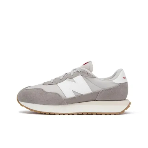 New Balance NB 237 Устойчивые к истиранию низкие беговые кроссовки Серый для подростков