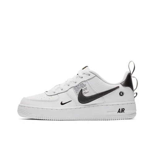 Nike Air Force 1 Utility Slip-resistant Low Top Детские Скейтбординг Белый