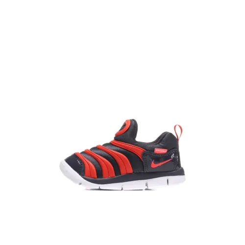 Nike Dynamo Free Low Топ Обувь для малышей Черный Белый Красный Infant And Toddler