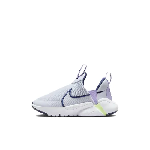 Nike Flex Plus 2 Устойчивый к истиранию Дышащий Низкий Топ Детская Беговая Обувь Светло-Синий Для детей 3-7 лет