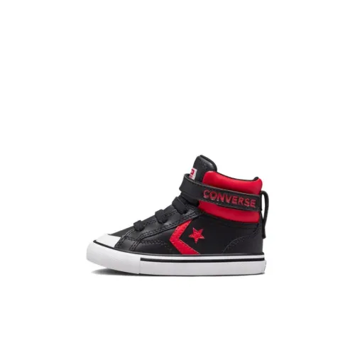 Конверс Pro Blaze Strap Varsity High Топ Скейтборд Кроссовки Черный Красный Младенец и Малыш