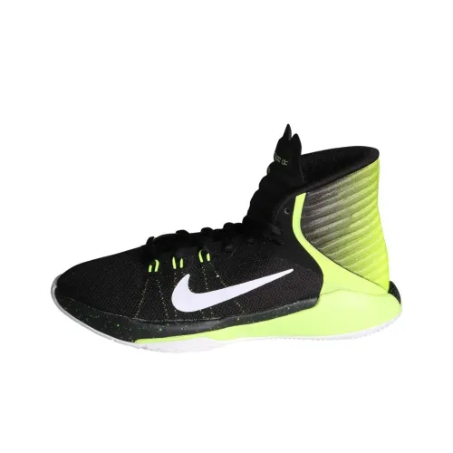 Nike Prime Hype DF PRIME HYPE DF 2016 GS Амортизация Износостойкий Высокий Топ Детские Баскетбольные Кроссовки