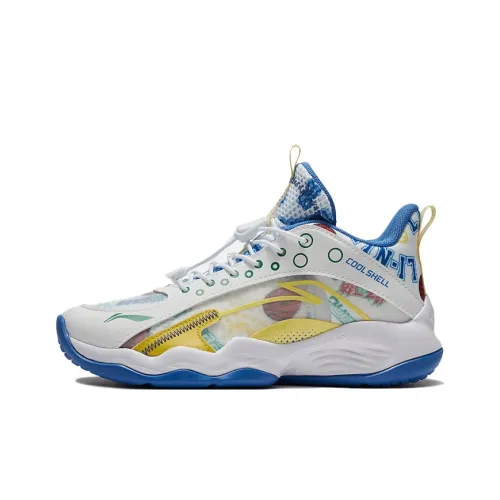 LINING YOUNG Pioneer Spirit PRIMARY 2,0 Детские баскетбольные кроссовки Низкий топ Унисекс