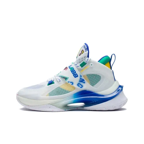 LINING YOUNG Pioneer Spirit PREMIUM 2,0 Детские баскетбольные кроссовки MID Топ Школьный возраст