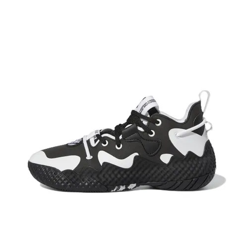 Adidas Harden Vol.6 Детская баскетбольная обувь, низкий топ, унисекс