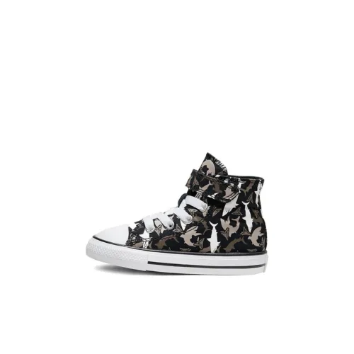 Converse Chuck Taylor All Star Shark Bite Easy On High Top Кеды Черный Infant And Toddler