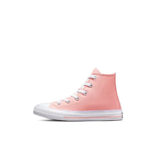 Converse Chuck Taylor All Star Аbrasion Resistant High Топ Детский Аналитический Лист Розовый Дети Возрастом 3-7 Лет
