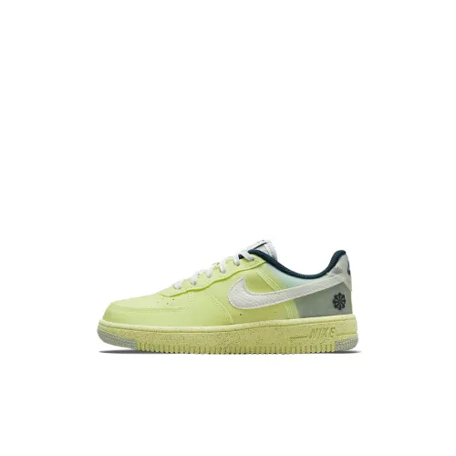 Nike Air FORCE 1 Детские Скейтбординги Низкий Топ Предшкола