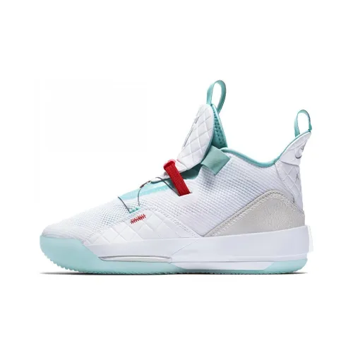 Jordan Air Джордан 33 MID Топ Детские Баскетбольные Кроссовки Подростки