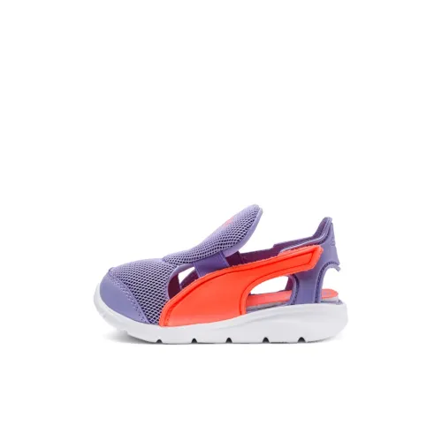 PUMA Детские сандалии фиолетовые для детей 3-7 лет