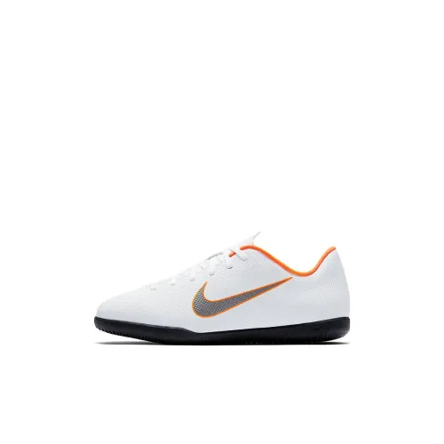 Nike Jr Mercurial Vapor 12 Assassin 12 Клуб IC Противоскользящий Амортизация Устойчивый к истиранию Низкий Топ