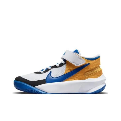 Nike Team Hustle D 10 Детская баскетбольная обувь MID Топ Унисекс