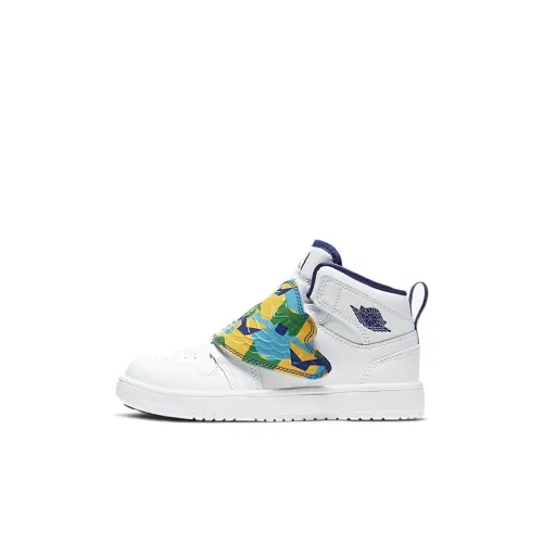 Jordan Air Jordan 1 Детские баскетбольные кроссовки High Топ Pre School