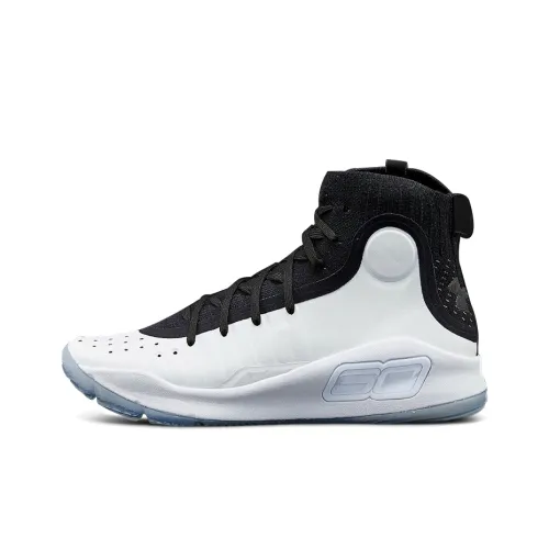 Under Armour Curry 4 Детские баскетбольные кроссовки Высокий верх Школьный возраст