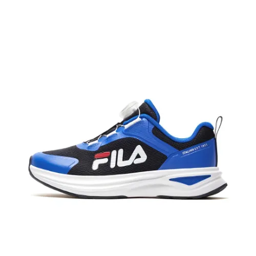 FILA KIDS SPEED ENTRY Нескользящий Support Низкий Верх Детская Беговая Обувь Синий Подростки