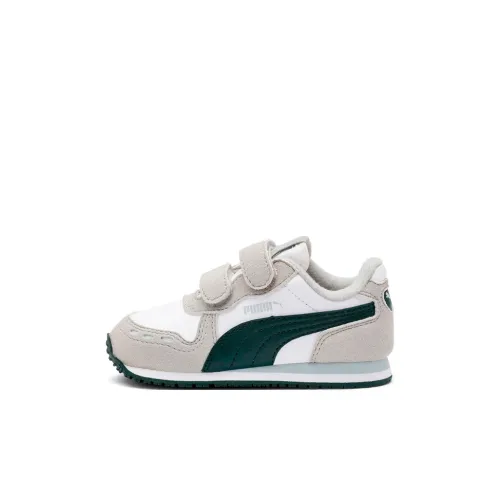 PUMA Cabana Racer Low Топ Детские беговые кроссовки Серый черный для детей 3-7 лет