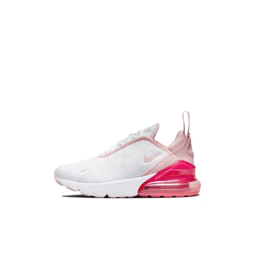 Nike Air Max 270 Kids Lifestyle Shoes Розово-белый Детские 3-7 лет