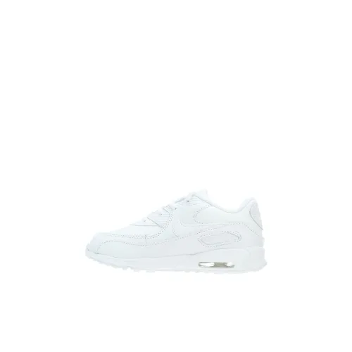 Nike Air Max 90 Low Топ Обувь для малышей Белый Infant Wa Toddler