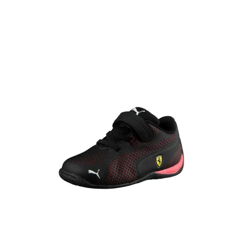 PUMA Scuderia Ferrari Drift Cat 5 Ultra Low Топ Обувь для малышей Черный Infant And Toddler