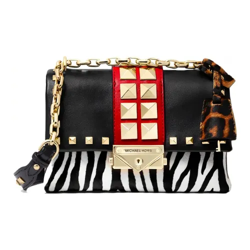 MICHAEL KORS MICHAEL KORS Luggage Collection Коровья кожа Сумка через плечо Сумка на плечо Женская Черная