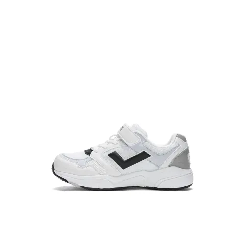 PONY MJ 72 Амортизация и Дышащие Детские Лайфстайл Обувь Белый Серый Детский