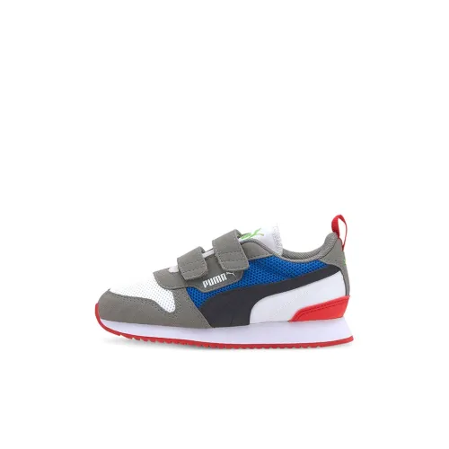 PUMA R78 Детские повседневные кроссовки Серый Синий Красный Дети Возраст 3-7 лет