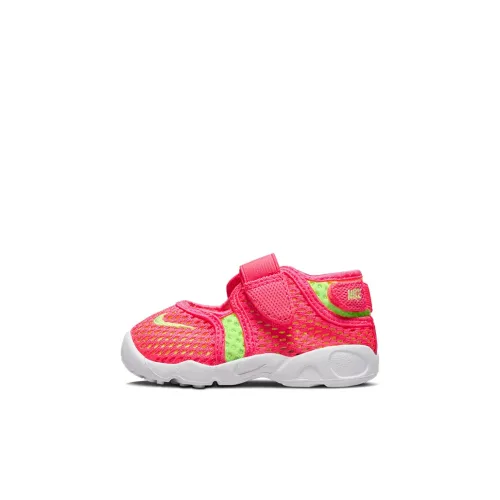 Nike Air Rift Бразилия MID Топ Обувь для малышей Розовый Infant And Toddler