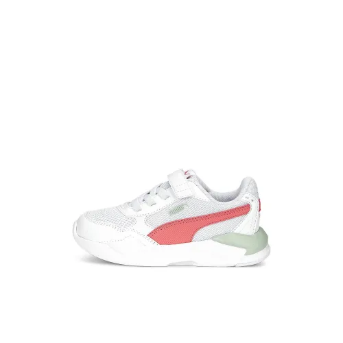 Предшкола PUMA X Ray Speed Lite Детская беговая обувь Белый Розовый Зеленый