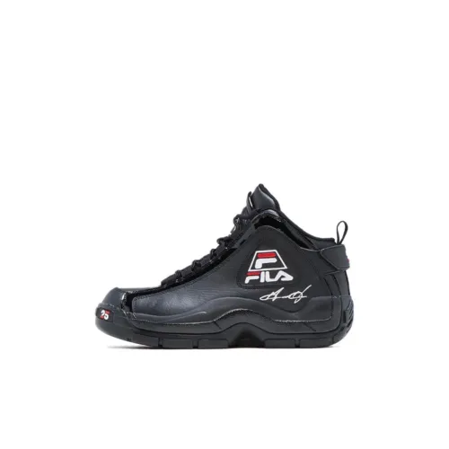 FILA KIDS Grant Hill 2 25th Anniversary Противоскользящие устойчивые к истиранию детские баскетбольные кроссовки Черные для детей