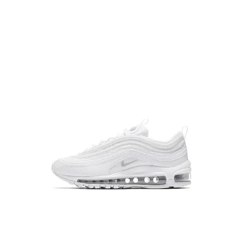 Nike Air Max 97 Low Топ Kids Lifestyle Shoes Белый Детский