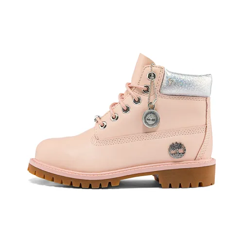 Timberland Устойчивые к истиранию Crew Детские ботинки Розовые Подростки