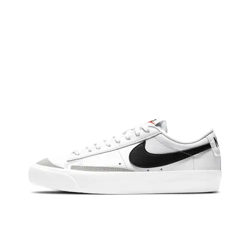 Nike Blazer 77 противоскользящий устойчивый к истиранию низкий топ детские скейтбординги белый черный