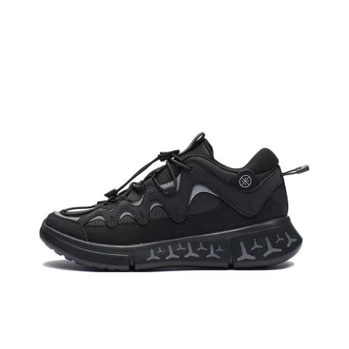 LINING Essence 2,3 Low Топ Детские Баскетбольные Кроссовки Черные Подростки