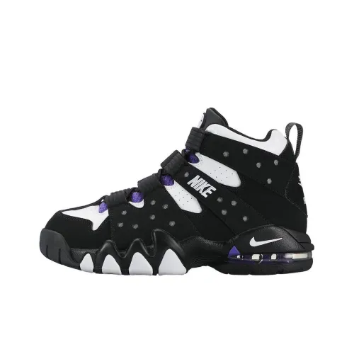 Nike Air Max 2 CB 94 Устойчивый к истиранию Дышащий MID Топ KIDS Lifestyle Shoes Черный Белый Подростки