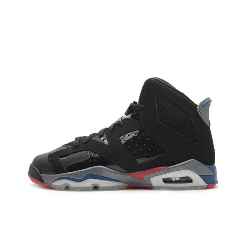 Jordan Air Jordan 6 Детские баскетбольные кроссовки Высокие Топы для школьного возраста