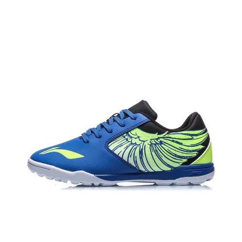 LINING YOUNG Низкие футбольные бутсы синий цвет для подростков