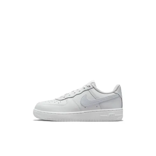 Nike Air Force 1 Легкий Низкий Топ Детский Скейтбординг Белый для детей 3-7 лет