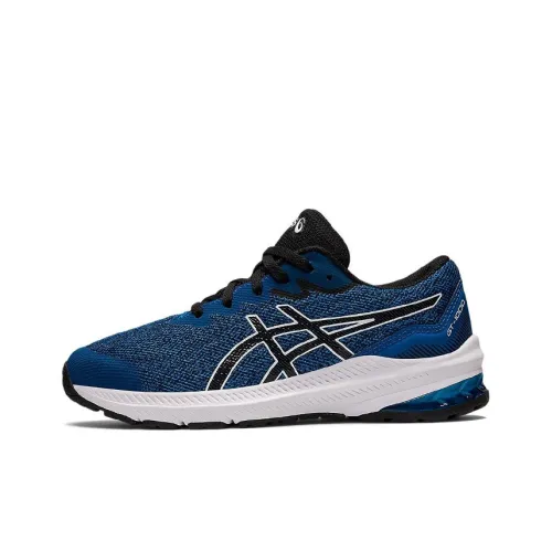 Asics GT 1000 11 Low Топ Детские беговые кроссовки Океанский синий Подростки