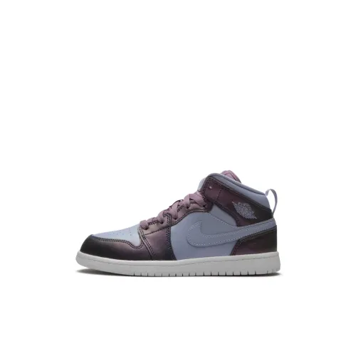 Jordan Air Jordan 1 Детские баскетбольные кроссовки MID Топ Pre School