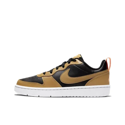 Nike Low 2 Low Топ Детские Скейтбординги Черный Пшеница Подростки