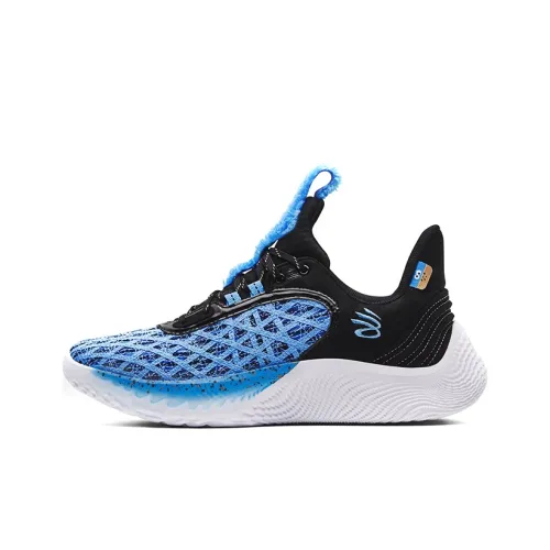 Under Armour Curry 9 Детские баскетбольные кроссовки Low Топ Унисекс