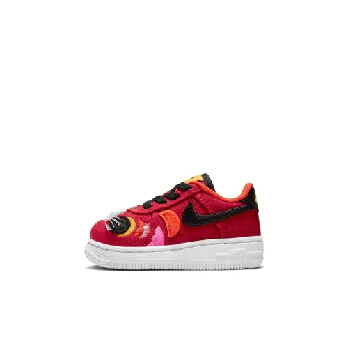 Nike Air FORCE 1 LV8 Low Топ Обувь для малышей Красный Baby