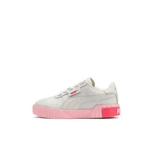 PUMA Cali Series Zapatillas Low Топ Детские Скейтбординги Серо-розовый Children Aged 3 7 Лет