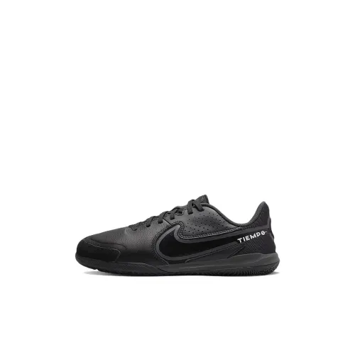 nike Tiempo Legend 9 Slip Resistant Shock Absorbers с антискользящими свойствами и устойчивыми к истиранию низкими топами детские футбольные бутсы для детей