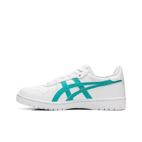 Asics JAPAN S Low Топ Детские Скейтбординги Бело-зеленый Подростки