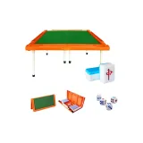 24# Синий+Складные столы+Кубик